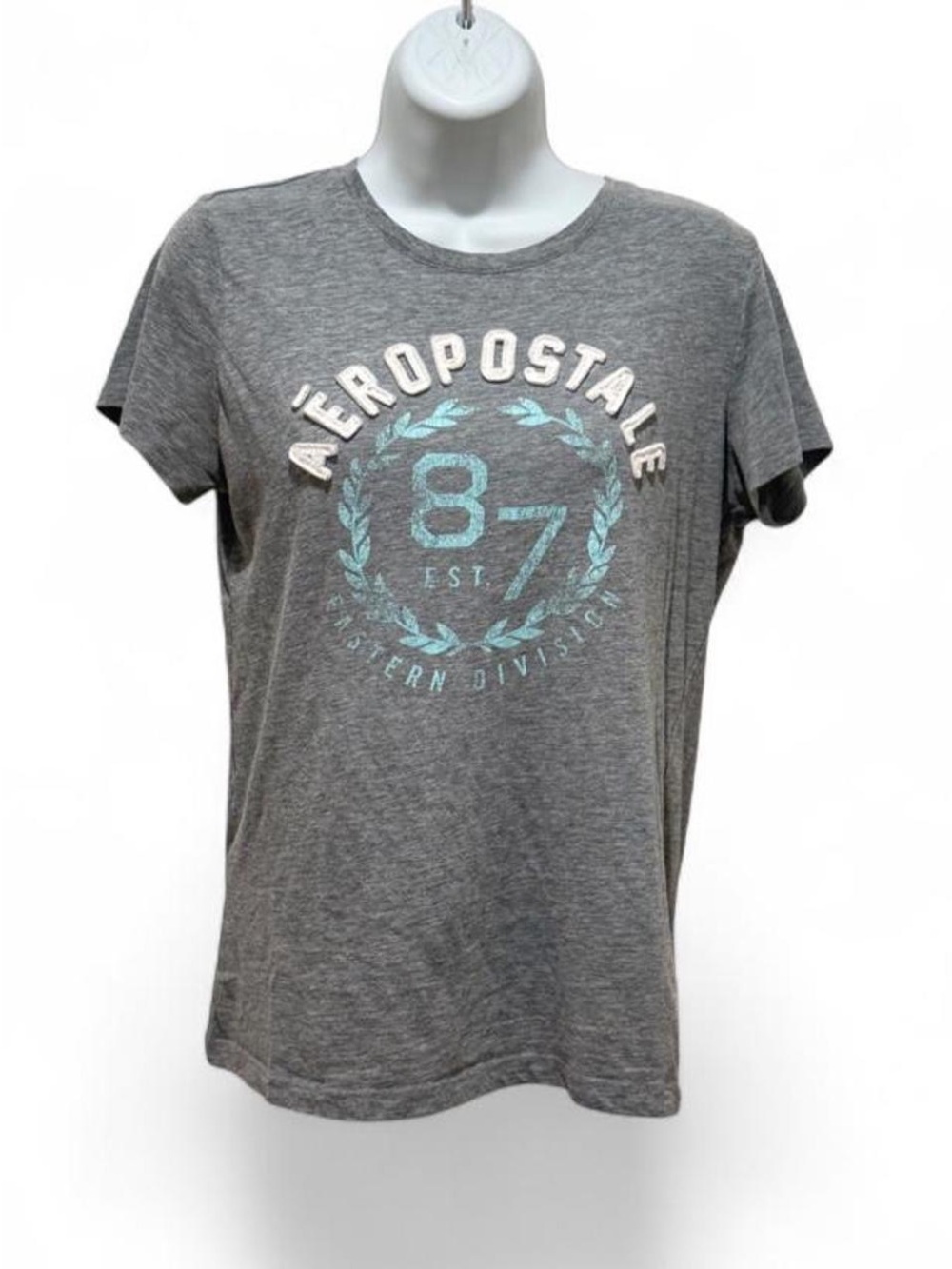 Vintage Aéropostale Gray Graphic Tee